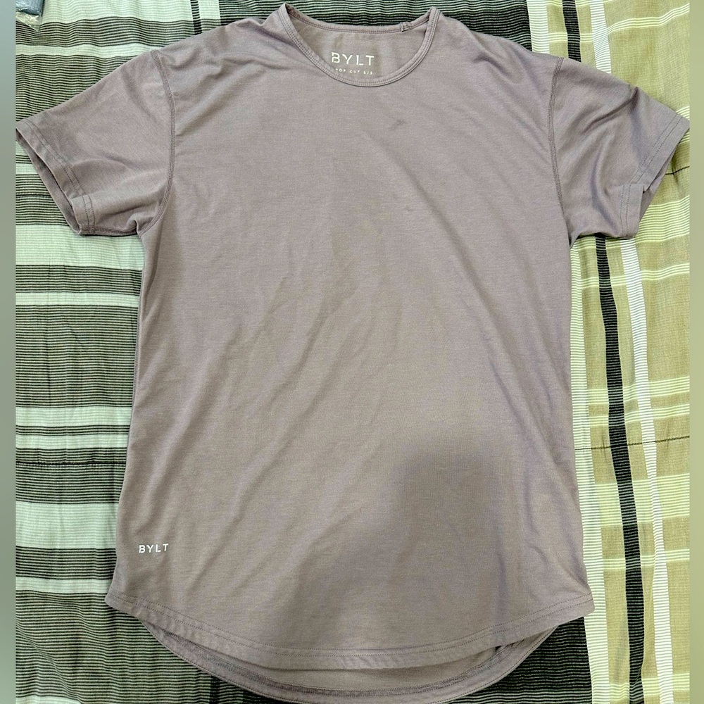 Bylt Basics Drop Cut T-Shirt - Light Purple